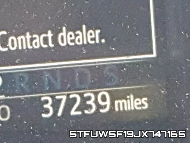 5TFUW5F19JX747165 фото 9