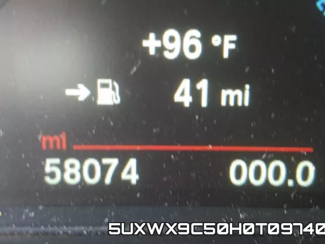 5UXWX9C50H0T09740 фото 9