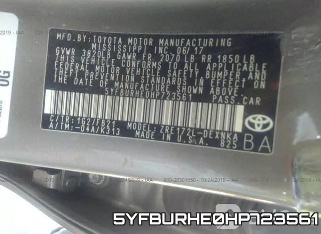 5YFBURHE0HP723561 фото 10