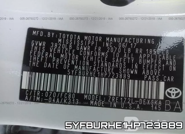 5YFBURHE1HP723889 фото 10