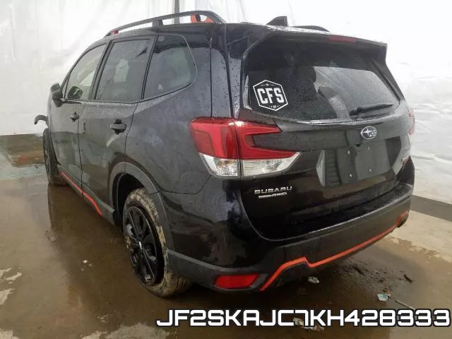 JF2SKAJC7KH428333 фото 4