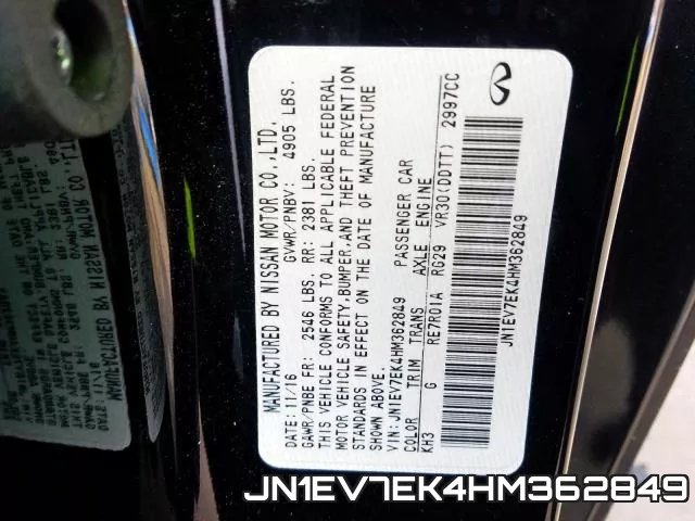 JN1EV7EK4HM362849 фото 2