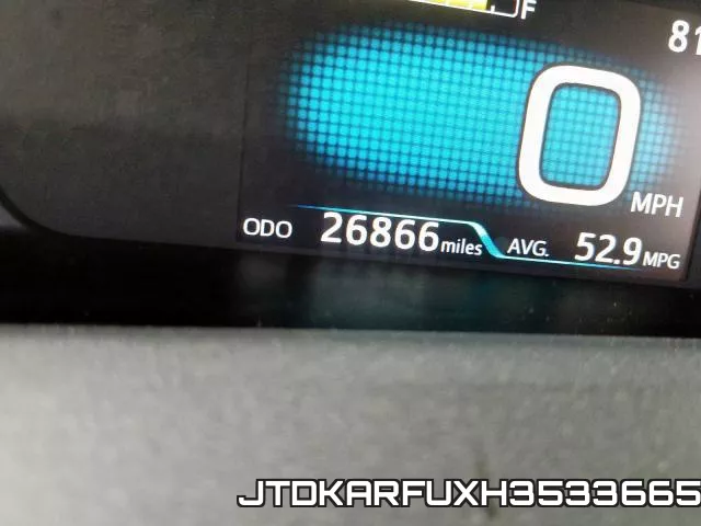 JTDKARFUXH3533665 фото 9