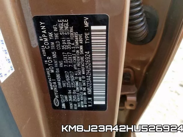 KM8J23A42HU526924 фото 2