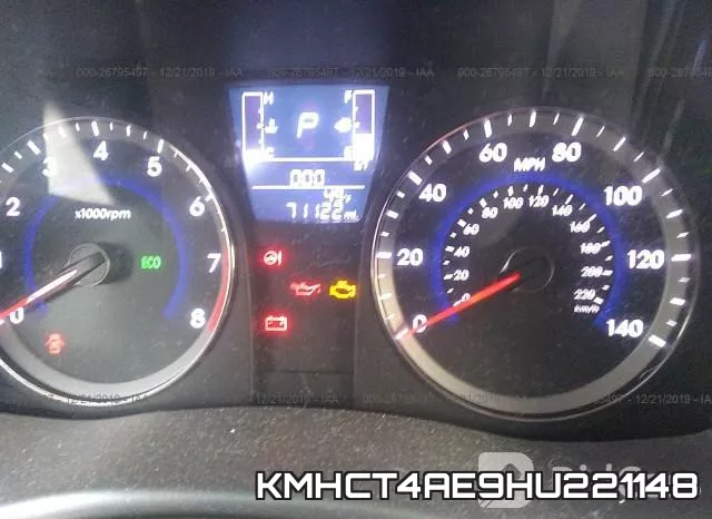 KMHCT4AE9HU221148 фото 8