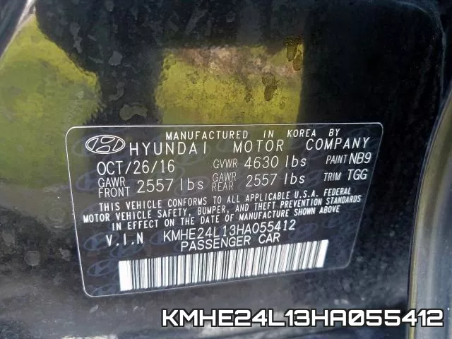 KMHE24L13HA055412 фото 2