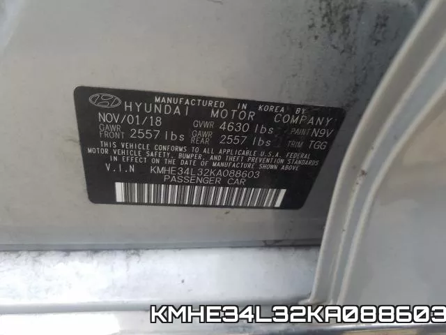 KMHE34L32KA088603 фото 2