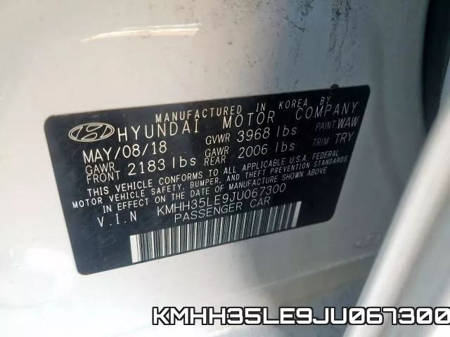KMHH35LE9JU067300 фото 2