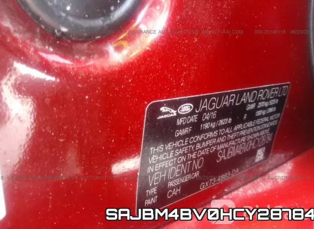SAJBM4BV0HCY28784 фото 10