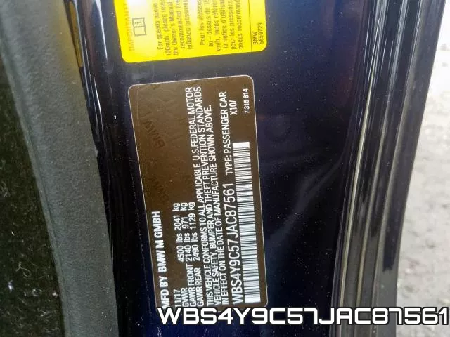 WBS4Y9C57JAC87561 фото 2