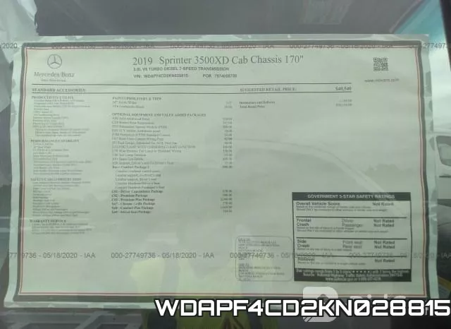WDAPF4CD2KN028815 фото 8