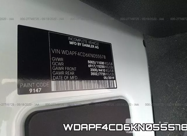 WDAPF4CD6KN055578 фото 10