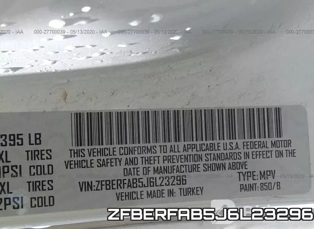 ZFBERFAB5J6L23296 фото 10