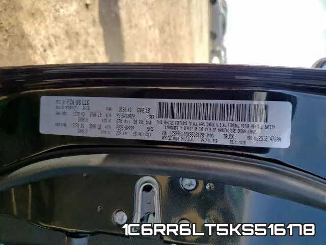 1C6RR6LT5KS516178 фото 2