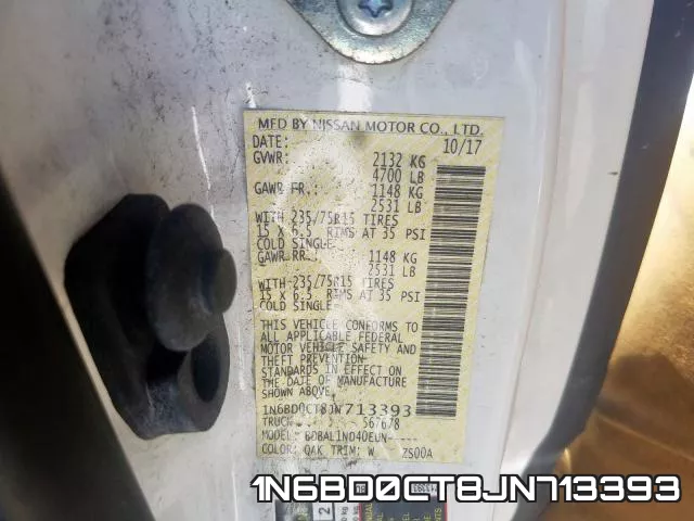 1N6BD0CT8JN713393 фото 2
