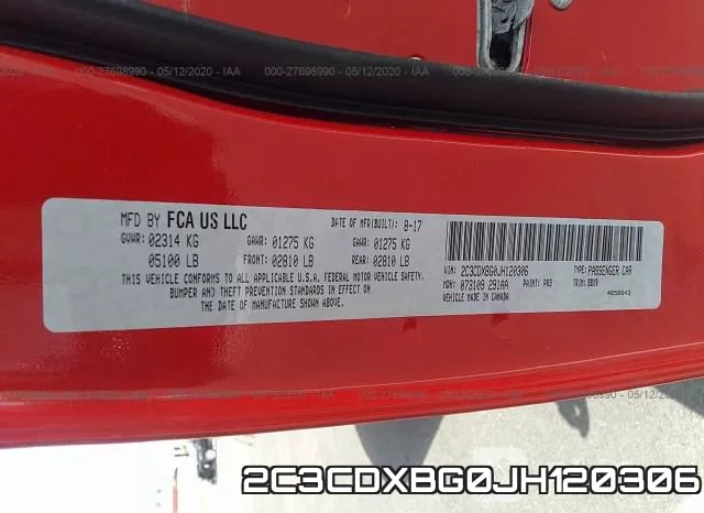 2C3CDXBG0JH120306 фото 10