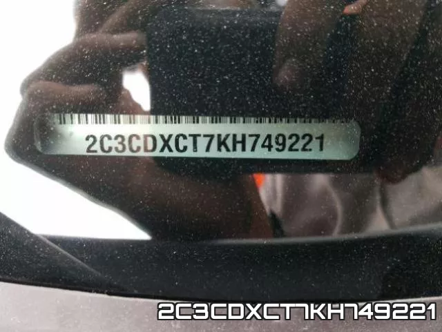 2C3CDXCT7KH749221 фото 2