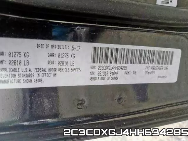 2C3CDXGJ4HH634285 фото 2