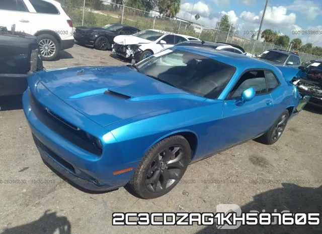 2C3CDZAG1KH587605 фото 3