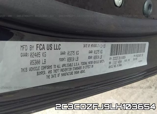 2C3CDZFJ9LH103654 фото 10