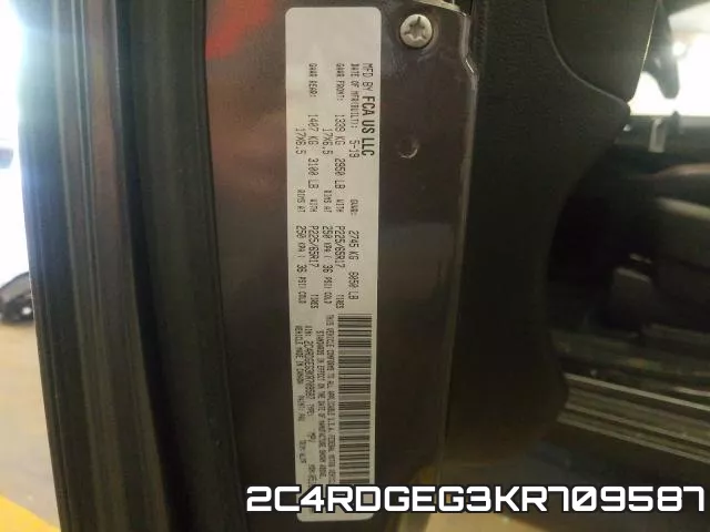 2C4RDGEG3KR709587 фото 2