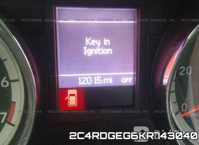 2C4RDGEG6KR743040 фото 8