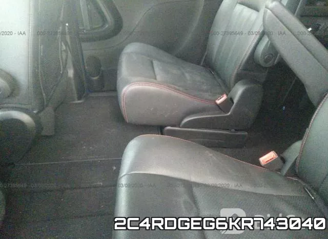 2C4RDGEG6KR743040 фото 9