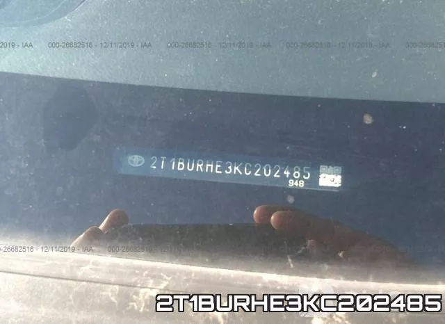 2T1BURHE3KC202485 фото 10