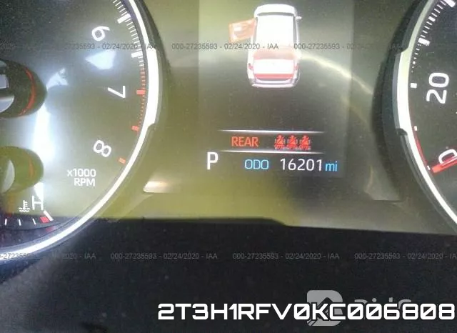 2T3H1RFV0KC006808 фото 8