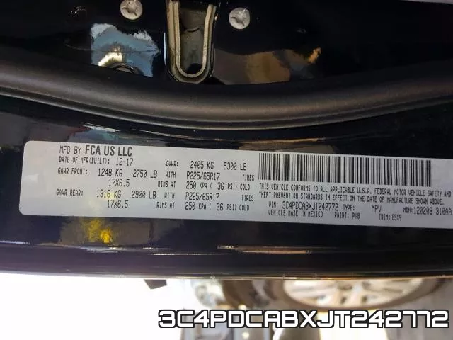 3C4PDCABXJT242772 фото 2
