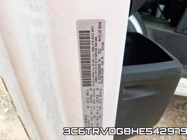 3C6TRVDG8HE542979 фото 2