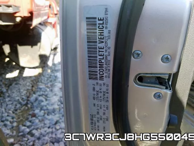 3C7WR3CJ8HG550045 фото 2