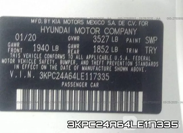 3KPC24A64LE117335 фото 10