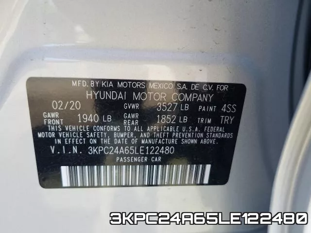 3KPC24A65LE122480 фото 2