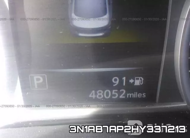3N1AB7AP2HY337213 фото 8