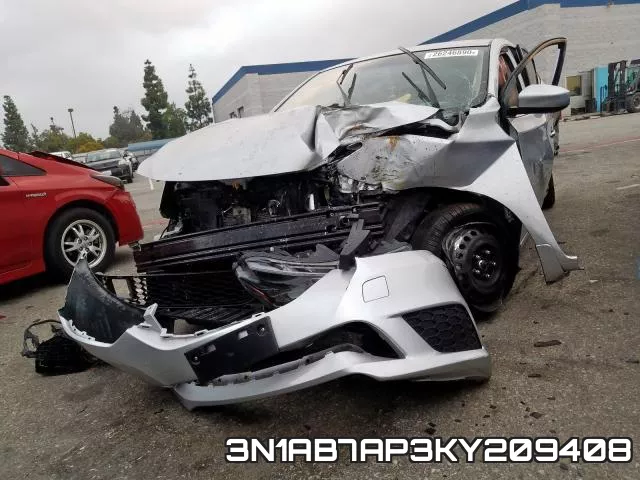 3N1AB7AP3KY209408 фото 3