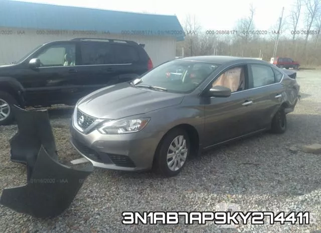 3N1AB7AP9KY274411 фото 3