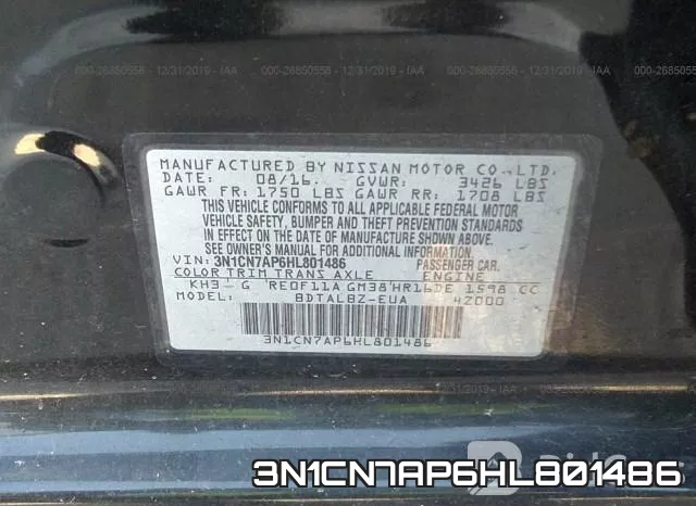 3N1CN7AP6HL801486 фото 10