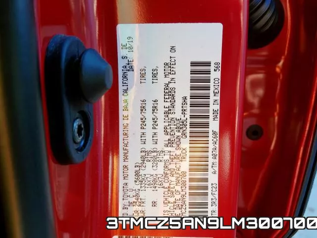 3TMCZ5AN9LM300700 фото 2