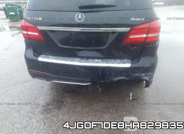 4JGDF7DE8HA829835 фото 7
