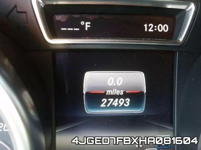 4JGED7FBXHA081604 фото 9
