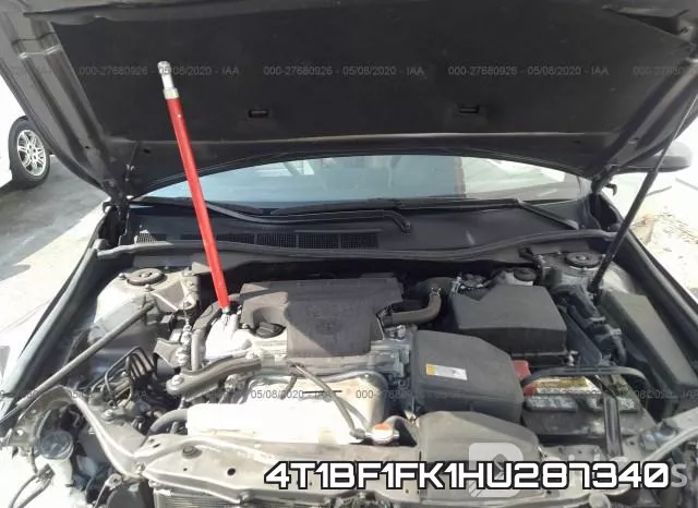 4T1BF1FK1HU287340 фото 2