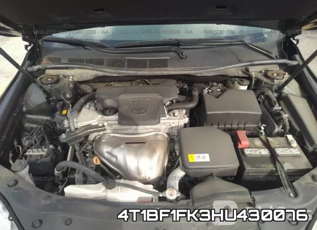 4T1BF1FK3HU430076 фото 2