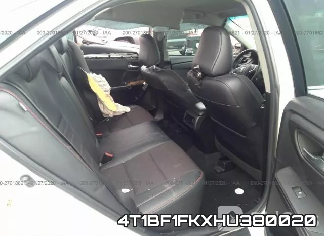 4T1BF1FKXHU380020 фото 9