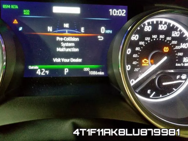 4T1F11AK8LU879981 фото 9