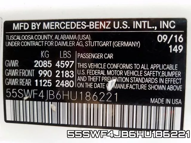 55SWF4JB6HU186221 фото 2