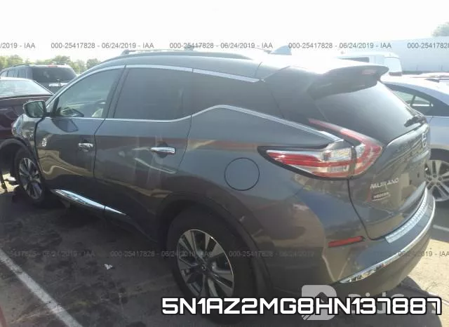 5N1AZ2MG8HN137887 фото 4