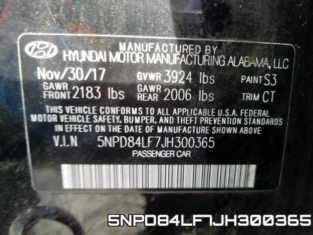 5NPD84LF7JH300365 фото 2
