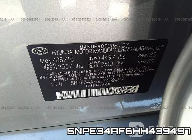 5NPE34AF6HH439497 фото 10