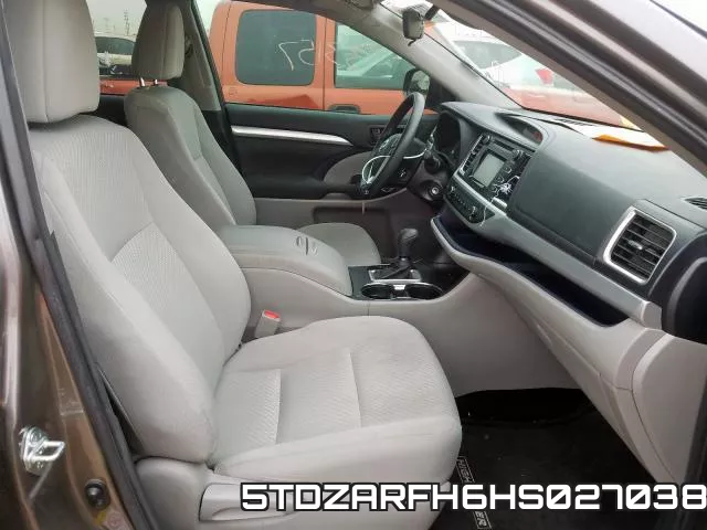 5TDZARFH6HS027038 фото 6
